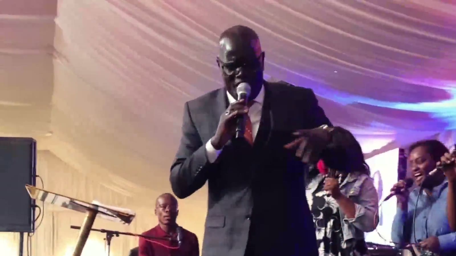Delegates in worship and ministry at The Flow Conference 2025
